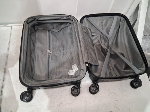 AMAZONBASICS HARDSIDE CARRY ON SPINNER TRAVEL LUGGAGE SUITCASE - 21" - SMALL - BLACK image 5