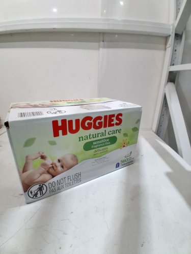 560PK HUGGIES NATRUAL CARE SENSITIVE AND FRAGRANCE FREE WIPES image 2