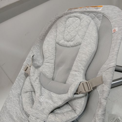 ERGOBABY EVOLVE 3-IN-1 ADJUSTABLE BABY BOUNCER seat FOR NEWBORNS TO TODDLERS - UPTO 20LBS - light grey (model: EVLBNCLTGRYNA) image 4