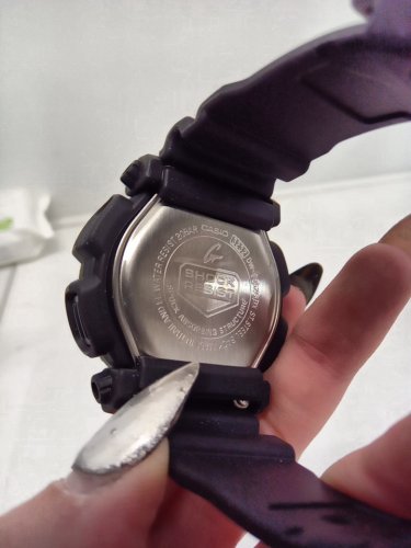 Men's Casio G-Shock Digital Quartz silicone Strap - 43mm - grey/black (model: DW-9052V-1CR) image 4
