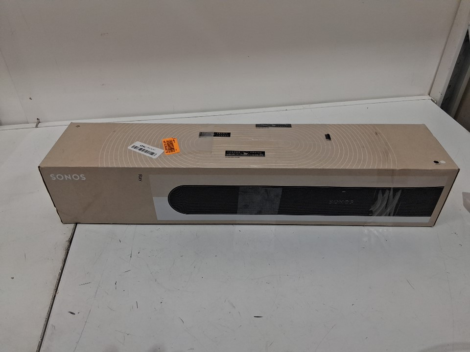 SONOS RAY COMPACT wireless SOUNDBAR WITH WIFI APP CONNECTION - BLACK (MODEL: S36) image 2