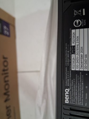 benq 2K QHD (2560x1440) Height Adjustable Anti-Glare Nano Matte Panel Monitor - IPS - 95% P3 - 100% sRGB/Rec.709 - 90W - USB-C - 100Hz - Software Calibration - Daisy Chain(MST) - black (model: PD2706QN-T) image 6