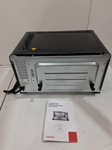 TOSHIBA MULTI-FUNCTION DIGITAL CONVECTION TOASTER OVEN - 1500W - STAINLESS STEEL/BLACK - (MODEL: AC25CEW-SSC) image 8