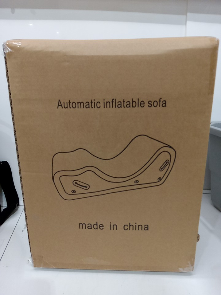 Alitercy Inflatable durable sex sofa with automatic air pump - 600lb max image 3