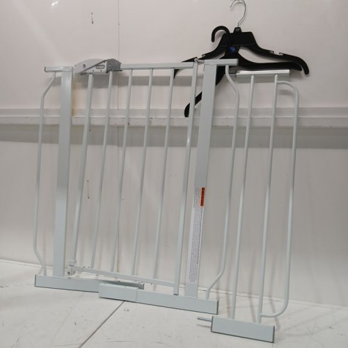 REGALO EASY-STEP METAL WALK-THROUGH SAFETY GATE - 30" X 29'' - 38.5'' - WHITE (MODEL: 1160DS) image 3