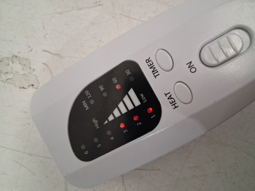 electric HEATING PAD WITH 6 HEAT SETTINGS and 4 timer levels - 12"x24" - GREY image 4