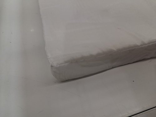 Generic Upholstery Foam Cushion High Density for cushion replacement - 28" x 21" x 3" - white image 5