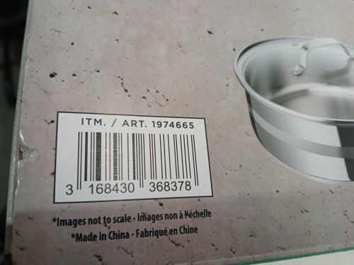 10PC JAMIE OLIVER  + tefal STAINLESS STEEL COOKWARE SET  (MODEL: 1974665) image 10