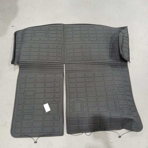 4pc WATERPROOF REAR TRUNK LINER - FIT FOR 2020 TO 2024 HYUNDAI PALISADE - BLACK image 2