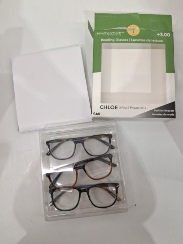 innovative eyewear chloe reading glasses - +3.00 - various colours (STYLE: 8859300) image 3