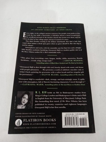 (Paperback) Graveyard Shift: A Novella by M.L. Rio image 3