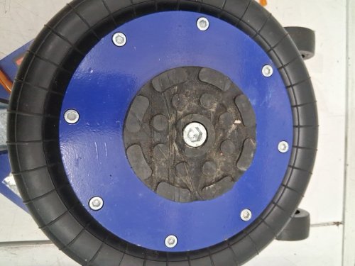 Air Pneumatic Car Jack with Two Wheels - 6600LBS - 3T - BLUE - (MODEL: hrqd-3cf-a) image 6