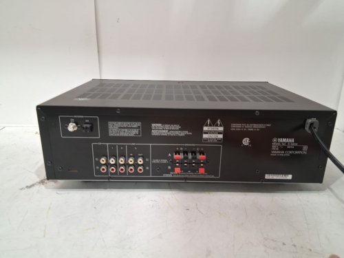 YAMAHA R-S202 STEREO RECEIVER - 40 STATION FM/AM PRESET TUNING - 10HZ TO 100KHZ FREQUENCY RESPONSE - BLUETOOTH - BLACK (MODEL: R-S202BL) image 7