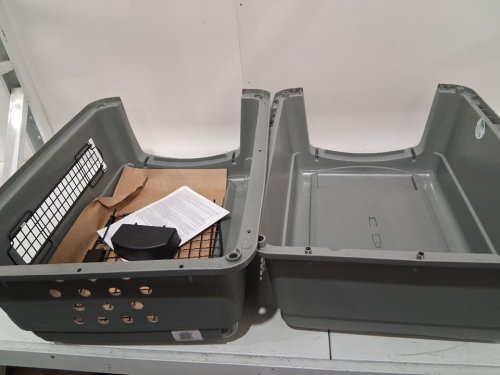 PETMATE 28" SKY KENNEL CARRIER FOR PETS 25-30LBS - GREY (MODEL: 531575) image 3