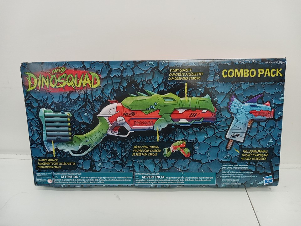 Nerf DinoSquad 2 pack Combo, with 15 Nerf Elite Darts (model: F7518) image 3