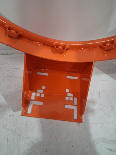 Professional Breakaway basketball rim - 19" round - orange image 3