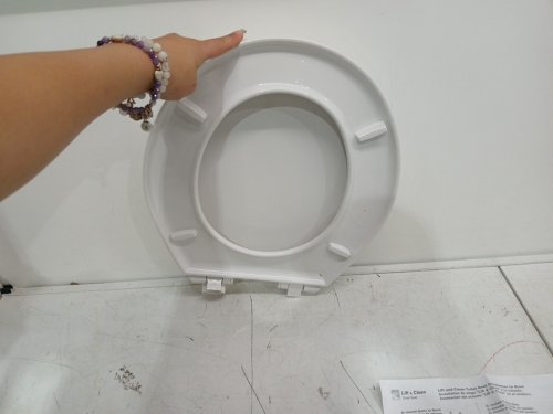 Centoco Round Centocore molded heavy duty Toilet Seat - 17" - white (model: DS700-001) image 5