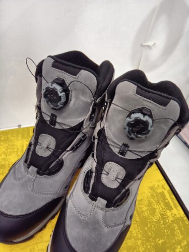 men's Snow Runner MAX 2.0 Insulated Waterproof Winter Boots - 10m - GREY/ BLACK image 3