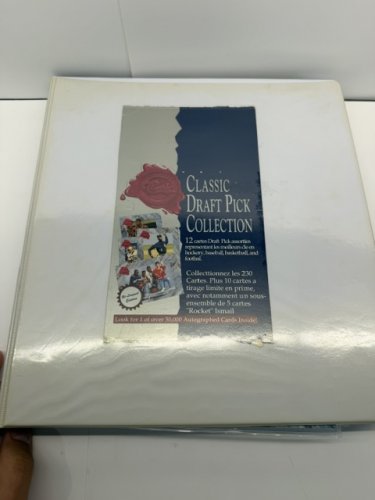 400 APPROX ASSTD 1991 DRAFT PICKS CLASSIC MULTIPLE SPORT CARDS image 3