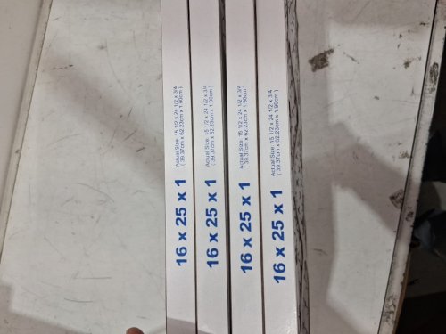 4PK NORDIC PURE PLEATED MERV-10 PLUS CARBON AC FURNACE FILTERS - 16" X 25" X 1" image 4