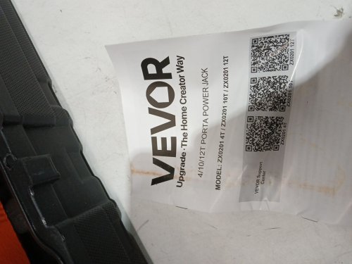 VEVOR HYDRAULIC combined multifunctional jack - 26455lbs max - orange/black (model: zx020112t) image 5