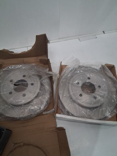 3pc CMX Rear Brake Rotors with ceramic brake pads - fits various models (model: 8-680271/ cmx-d1055) image 8