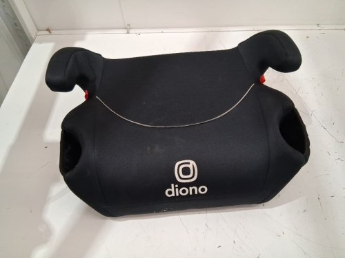 DIONO SOLANA NO LATCH SINGLE BACKLESS BOOSTER CAR SEAT WITH CUP HOLDERS, 40LBS-120LBS - BLACK (MODEL: 32050-NA-01) image 3