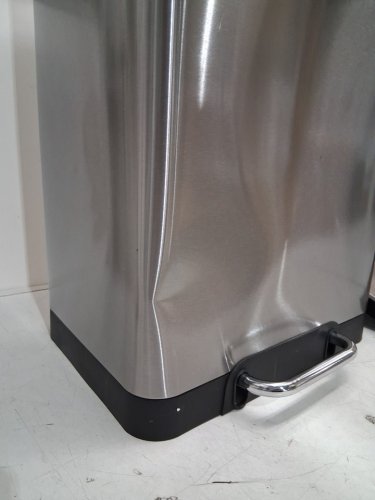 SONGMICS Stainless Steel soft-close Garbage Can - 45l - silver (model: ltb007e01) image 4