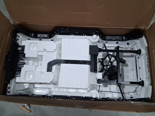 COSTWAY KIDS RIDE ON MERCEDES BENZ WITH RC REMOTE CONTROL AND TRUNK - 12V - WHITE (MODEL:TY328021wh) image 3