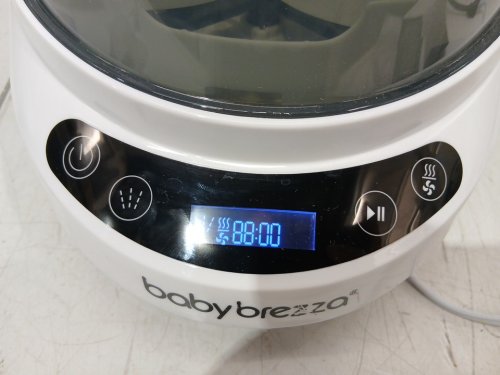 BabyBrezza Bottle Washer Pro 3-in-1 washer/sterilizer/dryer - holds 4 bottles - black/white (model: BRZ0103) image 5