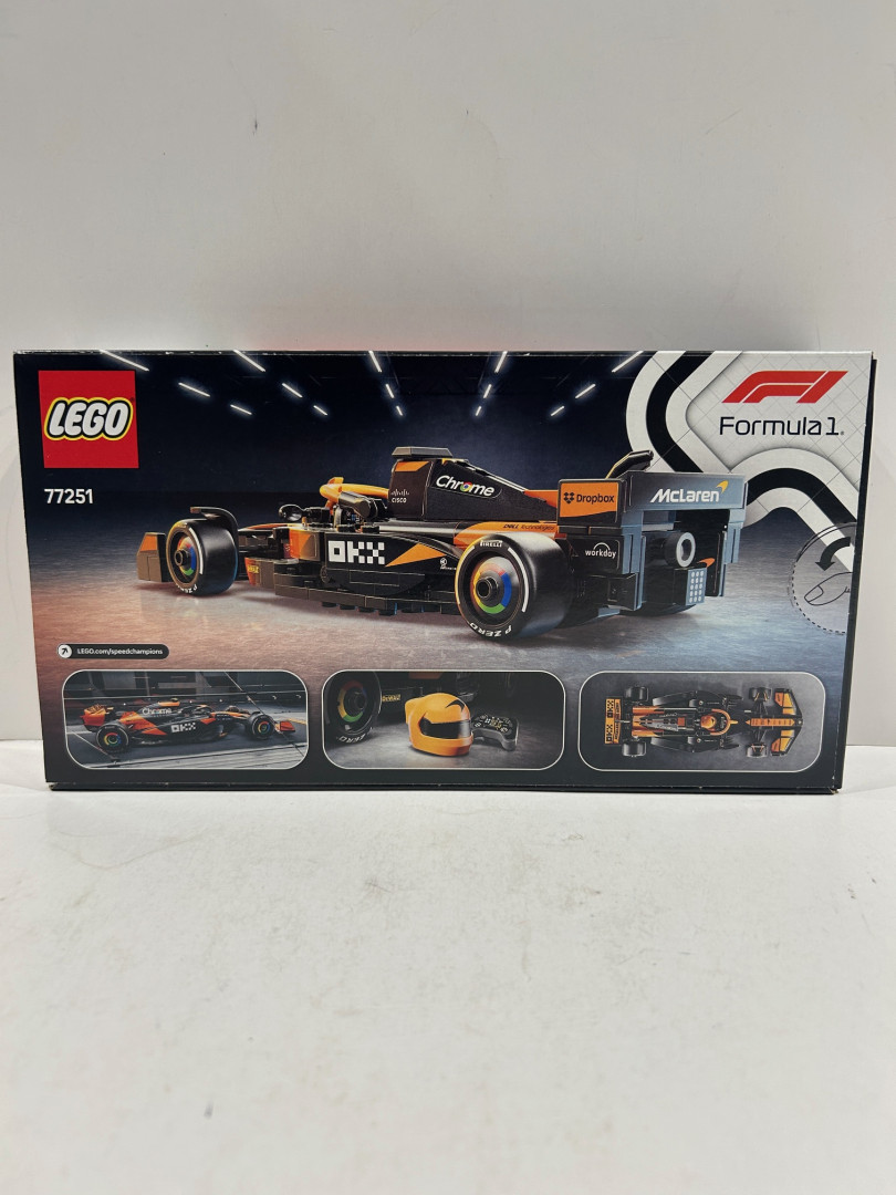 269pc Lego - speed champions - mclaren f1 team mcl38 (77251) image 4