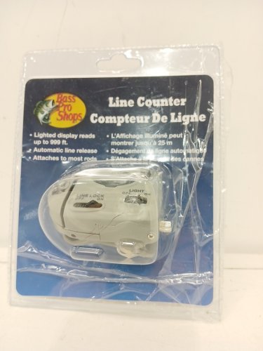Fishing Line Counter with Lighted Back Display - Reads up to 999FT image 2