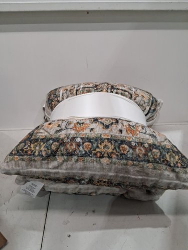2PK wash luxe Town & Country Living Decorative Pillows - 22" x 22" - multi-colour (Model: 1901552) image 3