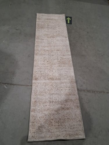 Runner Rug for Hallway and Entryway - 2FT x 8FT - beige image 3