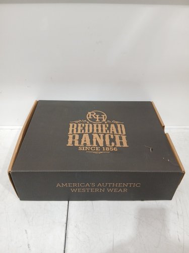 MEN'S RedHead Ranch Ridgedale Work Waterproof Wellington Boots - 9 WIDE - Tan/Brown (STYLE: 3979581) image 2