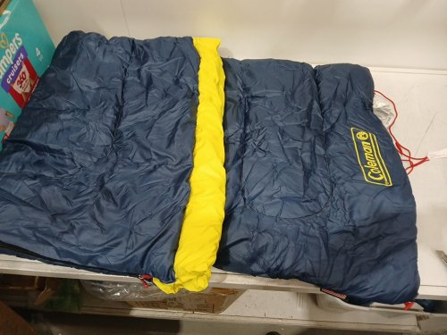 COLEMAN PALMETTO REGULAR WARM WEATHER SLEEPING BAG - RH ZIPPER - 75" x 33" - (MODEL: 2000034714) image 5
