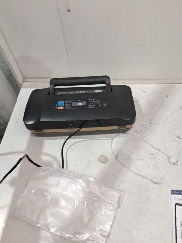 QIQIAOB FULLY-AUTOMATIC VACUUM FOOD SEALER - BLACK (MODEL: SV608) image 4