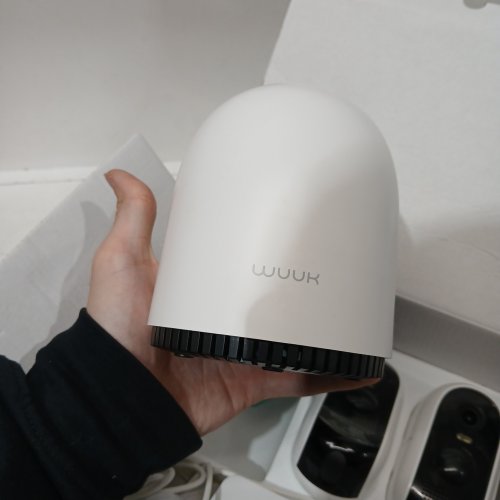 WUUK OUTDOOR WIRELESS 2K SECURITY CAMERA KIT WITH WIFI - WHITE (MODEL: Y0410 B0210 2N1) image 5