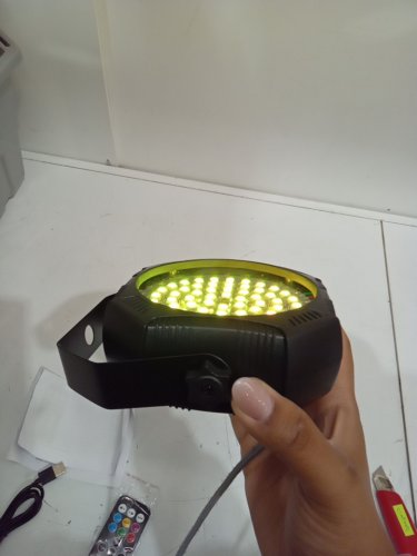 DazzlingStage Rechargeable Strobe Lights - 6"- black image 4