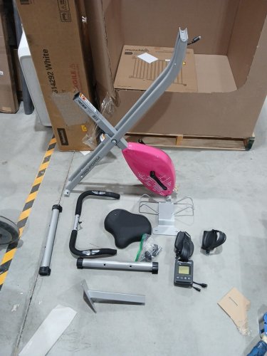 Proform X Bike Ultra-Quiet Folding Exercise Bike with Heart Rate and LCD Monitor - pink - (model: ‎PFEX78918P) image 11