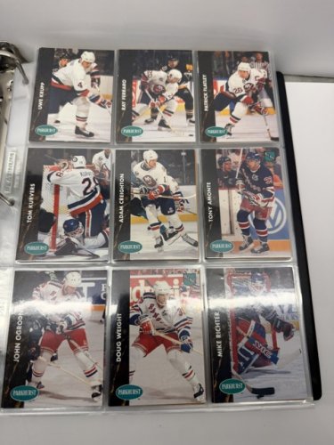 450 APPROX ASSSTD PARKHURST 1992 HOCKEY NHL CARDS image 19