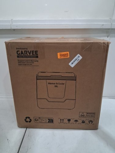 GARVEE PORTABLE ELECTRIC COOLER & WARMER CAR REFRIDGERATOR - 33L - GREY (MODEL: CBP-33L-A) image 2