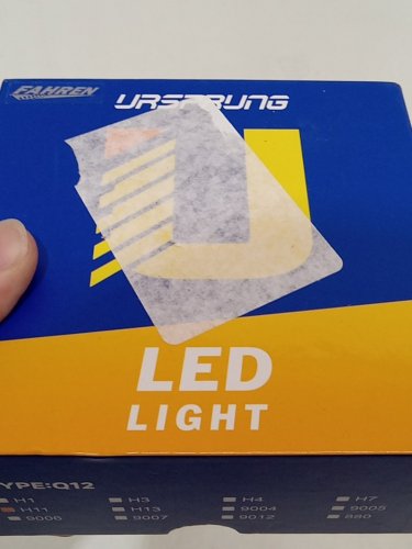 2PK Ursprung Q12 SERIES REPLACEMNET FOG LIGHT BULBS - SILVER/BLUE (MODEL: H11) image 4