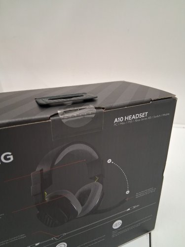 LOGITECH ASTRO A10 GEN 2 WIRED GAMING HEADSET - OVER-EAR GAMING HEADPHONES, GEN 2 - BLACK (MODEL: A00160) image 3