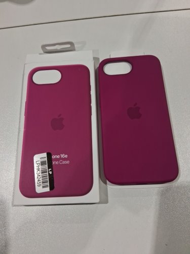 APPLE SILICONE CASE FOR IPHONE 16E - FUCHSIA (MODEL: A3407) image 2