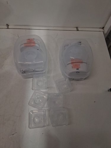 2PK BELLABABY WEARABLE HANDS FREE TOUCH CONTROL ELECTRIC BREAST PUMP - 6OZ - 24MM/17mm/19mm/21mm FLANGE - WHITE - (MODEL BLA8035) image 4