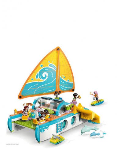 685pc Lego - friends - travel boat adventure (42664) image 2