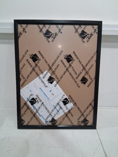 Craig Frames Plexiglass Poster Picture Frame - 19" x 25" - Black image 3
