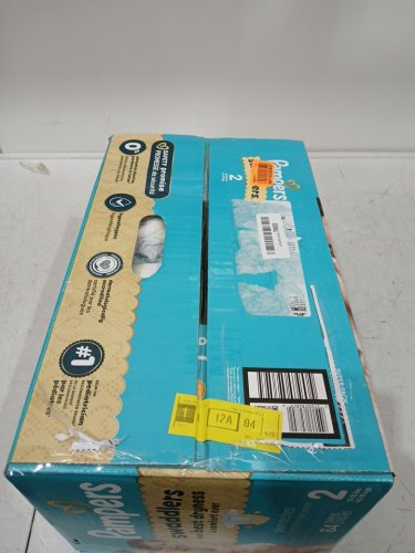 84PK PAMPERS SWADDLERS DISPOSABLE DIAPERS - size 2(10-27lb) image 2