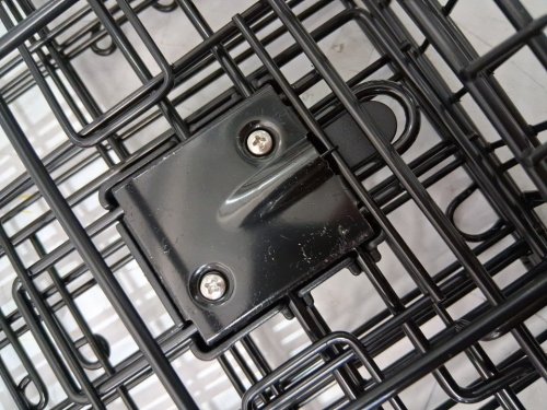 Amazon Basics Single Door Foldable Metal Wire Dog/pet Crate cage with Tray - 18" x 12.4" x 15" - black image 3